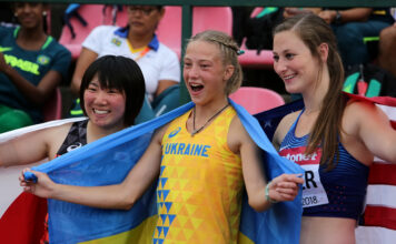 Polémica en el deporte internacional: el COI abre la puerta a atletas rusos y bielorrusos en competiciones juveniles Alina Shukh (Ucrania) gana la final de lanzamiento de jabalina en el Campeonato Mundial Sub-20 de la IAAF en Tampere, Finlandia, el 12 de julio de 2018. Alina no puede participar en los Juegos Olímpicos porque se ha unido a las Fuerzas Armadas de Ucrania.