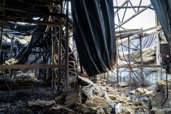Interior_damage_to_Nova_Ukraine_medical_warehouse_in_Lviv_Region_following_missile_strike%2C_November_2025 Interior Damage To Nova Ukraine Medical Warehouse In Lviv Region Following Missile Strike November 2025